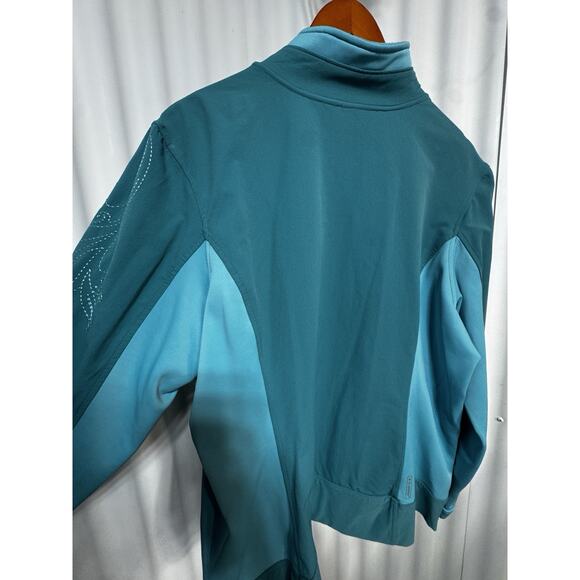 Merrell Aeroblock Full Zip Softshell Jacket Blue XXL Wind Resistant Outdoor Hike - Picture 11 of 12
